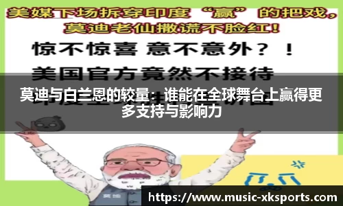 莫迪与白兰恩的较量：谁能在全球舞台上赢得更多支持与影响力