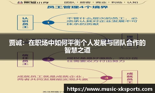 贾诚：在职场中如何平衡个人发展与团队合作的智慧之道